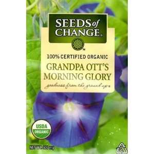  Seeds of Change Organic Grandpa Otts Morning Glory Seeds 