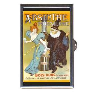  ABSINTHE PARISIENNE VINTAGE AD Coin, Mint or Pill Box Made in USA 