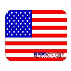  US Flag   Margate City, New Jersey (NJ) Mouse Pad 