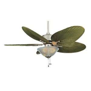  Fanimation FP320SN Islander Satin Nickel Ceiling Fan
