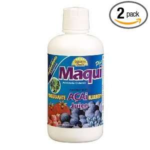  Dynamic Health Maqui Plus Juice Blend, 32 oz (Pack of 2 