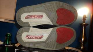 Nike Air Jordan 2008 CDP Black Cement 3 III White DMP SB Jay Pack 
