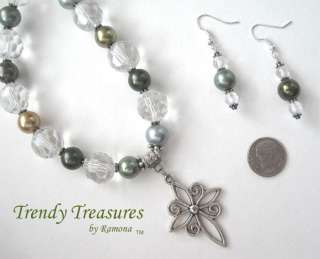 use only authentic crystal beads and genuine gemstones in all my 