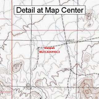  USGS Topographic Quadrangle Map   Ivanpah, California 