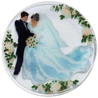 NIB G14P Peggy Karr 14 Bride and Groom Wedding Platter  
