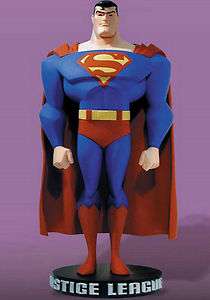 DC DIRECT★JLA SUPERMAN MAQUETTE Statue★ Justice league MIB Batman 