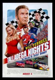   NIGHTS * CineMasterpieces DS CAR AUTO RACING MOVIE POSTER NASCAR 2006