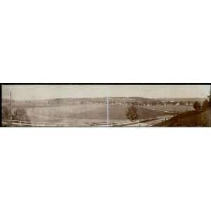  Panoramic Reprint of Mad River Valley near Zanesfield 