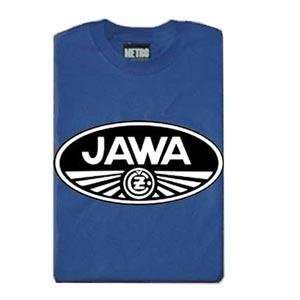  MetroRacing Jawa T Shirt   Large/Blue Automotive