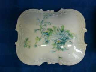 NEW VINTAGE FLORAL LARGE FRANCE LIMOGES JEWELRY BOX  