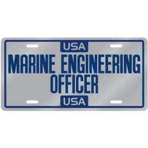  New  Usa Marine Engineering Officer  License Plate 