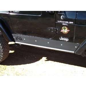    G1151 Rock Sliders without Tube For 2004 06 Jeep Wrangler Unlimited