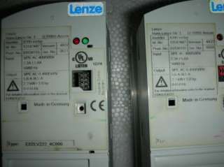 One Lenze Inverter E82EV222 4C000 8200 vector drive  