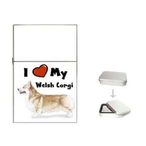  I Love My Welsh Corgi Flip Top Lighter Health & Personal 
