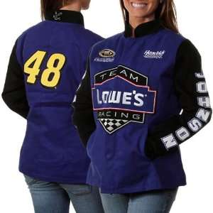 Chase Authentics Jimmie Johnson Womens Big Number Full Button Jacket 