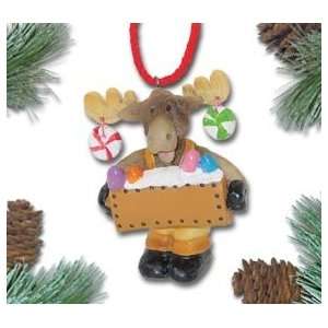  Personalized Moose Christmas Ornament   Candi Mooskin 