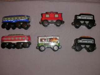 LOT 6 LIONEL LEARNING CURVE THOMAS TRAIN CARS ~ BATTERY SOUND LIGHTS 