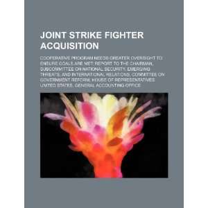  Joint strike fighter acquisition cooperative program 