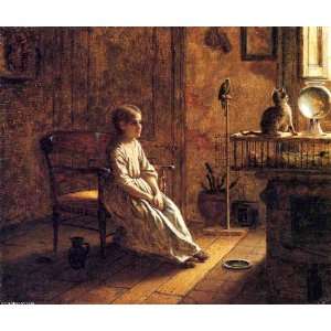Hand Made Oil Reproduction   Jonathan Eastman Johnson   32 x 26 inches 