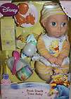   Doll Set So Soft and Cuddly Pooh Snack Time Baby Fun Accessories