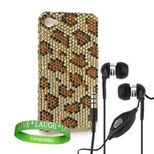  Apple iphone 4S Accessories Kit Classic Cheetah Animal 