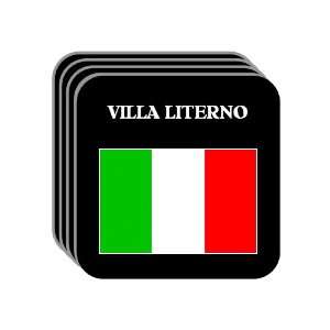  Italy   VILLA LITERNO Set of 4 Mini Mousepad Coasters 