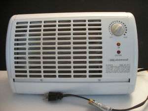White LAKEWOOD Model 205 Portable Electric Dial Heater  