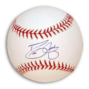  Autographed David Justice MLB Baseball