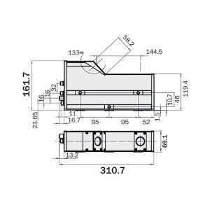  ABB, K11 APZF, 662019564814, A16 NR 3PH SZ0 STR,N1,208V 