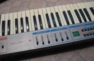 Soviet vintage keytar synth synthesizer Junost 21 Unost in its 