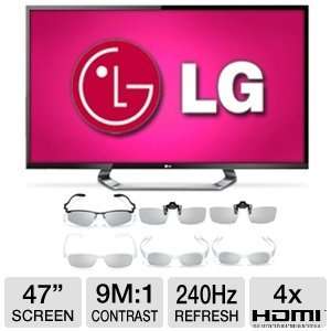  LG 47LM7600 47 Class LED 3D Cinema HDTV Bundle 