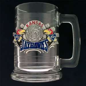 Kansas Jayhawks Tankard Glass
