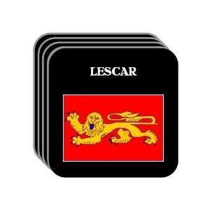  Aquitaine   LESCAR Set of 4 Mini Mousepad Coasters 