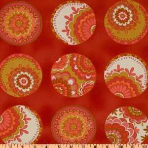  44 Wide Valori Wells Karavan Bangle Ruby Fabric By The 