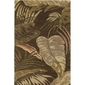  KAS Havana Rainforest Mocha 2615 30 X 50 Area Rug 