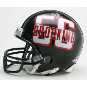  Keith Brooking Atlanta Falcons Replica Riddell Mini Helmet 