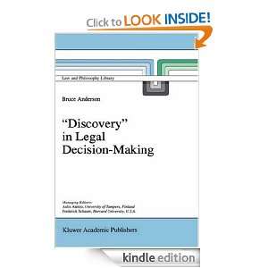 Discovery in Legal Decision Making (Law and Philosophy Library) B 