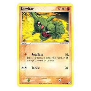  Pokemon   Larvitar (61)   EX Unseen Forces Toys & Games