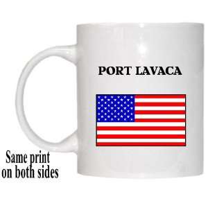  US Flag   Port Lavaca, Texas (TX) Mug 