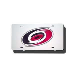  Carolina Hurricanes NHL Laser Cut Silver License Plate 