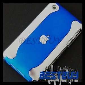  Edelectronic BLUE SILVER BACK HARD case cover skin for 