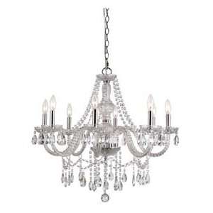  By Transglobe Lighting Indoor Collection Silver Finish 8 