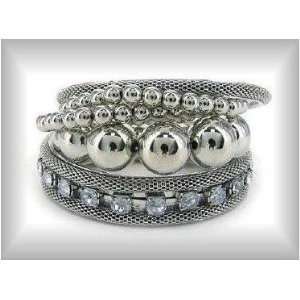  Bracelet   Silver Stack   Kikis Sassy Stack Office 