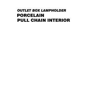  29816 CM Leviton Outlet Box Lampholders