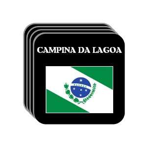  Parana   CAMPINA DA LAGOA Set of 4 Mini Mousepad 