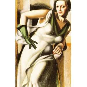  Hand Made Oil Reproduction   Tamara de Lempicka   24 x 38 