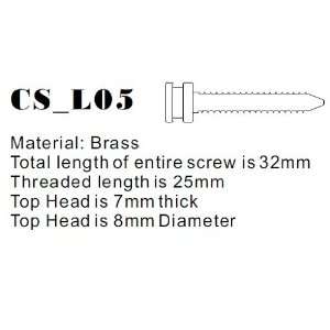 CS_L05 COPPER Contact Screw (M4 METRIC) for Tattoo Machines LONG 