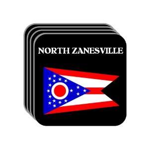  US State Flag   NORTH ZANESVILLE, Ohio (OH) Set of 4 Mini 