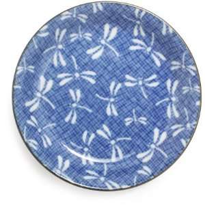  Kotobuki? Blue Dragonfly Plate