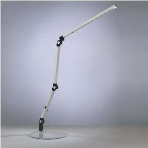  Kovacs P752 609 Energy Smart 10 Light Desk Lamp in Silver 